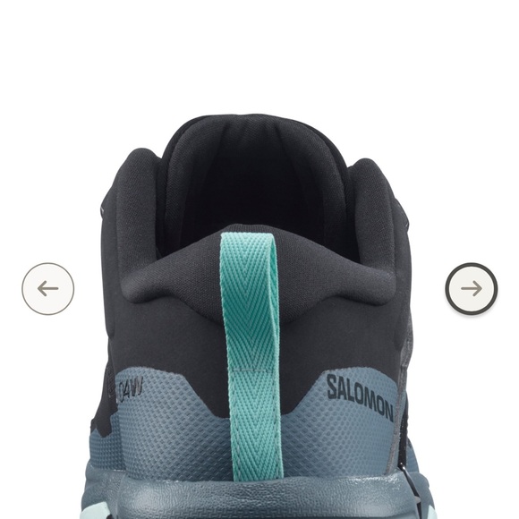 Salomon Women's Black and Gray Hiking Shoes - Picture 3 of 11